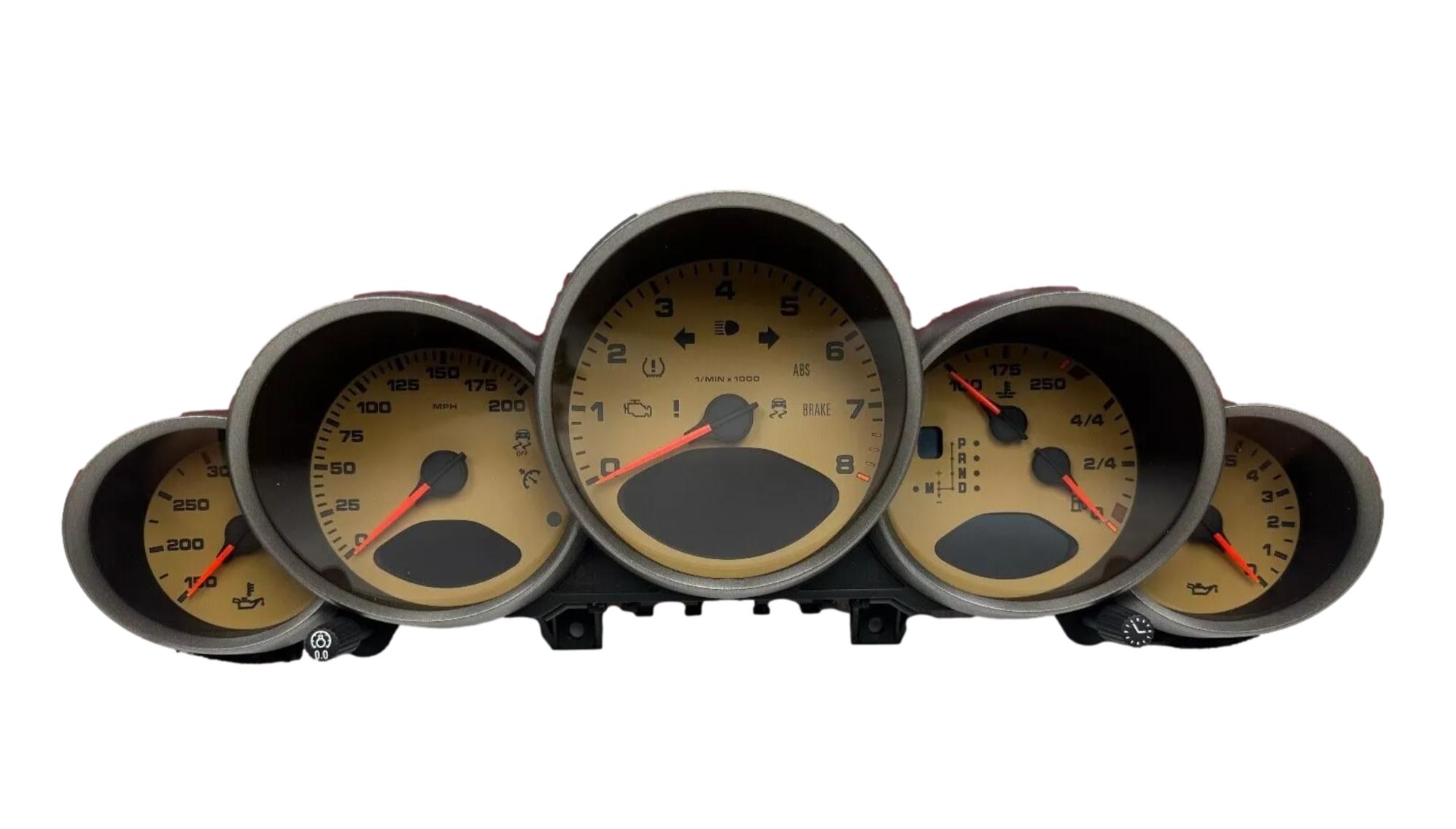 Porsche Carrera 2005-2012 (997) Instrument Cluster Panel (ICP) Repair ...