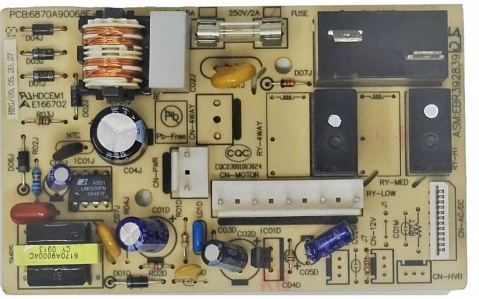 LG EBR39283905 Home Air Conditioner Compressor Control Board Repair
