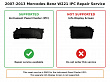 Mercedes-Benz S65 2007-2013 (W221) Instrument Panel Cluster (IPC) Repair