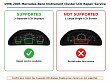 Mercedes-Benz CLK320 1998-2003 (W208) Instrument Panel Cluster (IPC) Repair