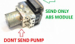 Buick Regal 2000-2001, Dodge Spirit 2004-2004, Mv-1 DX 2011-2011 ABS EBCM Anti-Lock Brake Control Module Repair Service
