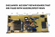 Bosch 71121002 Dishwasher Control Board Repair