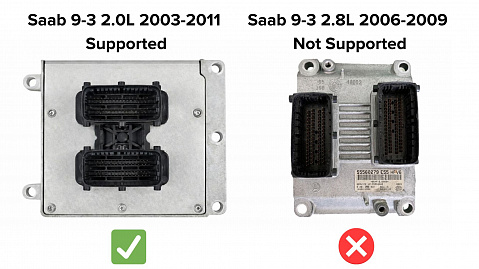 Saab 9-3 2.0L 2003-2011 Engine Control Unit (ECU/ECM) Repair