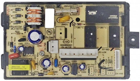 LG EBR39283904 Home Air Conditioner/D-hum Control Board Repair