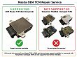 Mazda Premacy 2008-2010 Transmission Control Module (TCM) Repair