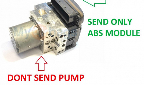 Subaru Legacy 2007-2009 (BL/BP) ABS EBCM ESP Anti-Lock Brake Control Module Repair Service