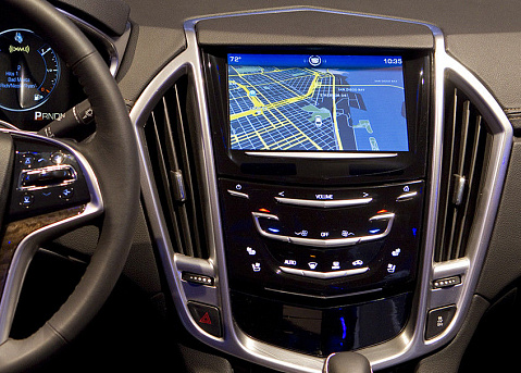 Cadillac SLS 2013-2013  CUE Navigation Radio Touchscreen Repair
