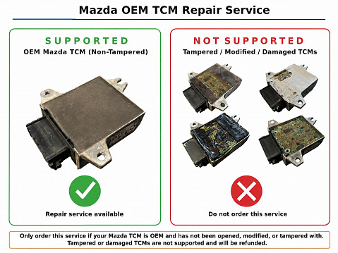 Mazda 5 2007-2015 Transmission Control Module (TCM) Repair
