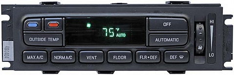 Ford Taurus 1992-1995  EATC Climate Control Repair