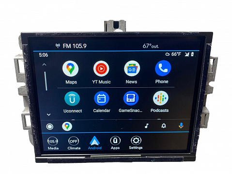 RAM 2500 2013-2024 LCD Navigation/Radio Touchscreen Display