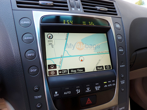Lexus GS350 2006-2009  MFD Navigation Radio Multifunctional LCD Touchscreen Display Repair