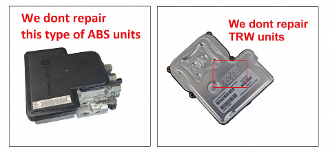 GMC Safari Van 1999-2006  ABS EBCM Anti-Lock Brake Control Module Repair Service