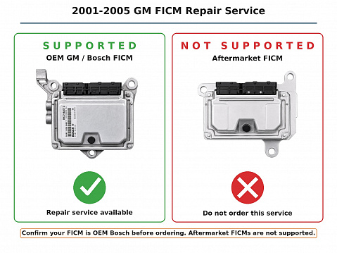 GMC C4500 2001-2005 LB7 LLY GM Duramax Diesel FICM 6.6L (Fuel Injection Control Module) Repair