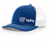 Original UpFix Blue & White Richardson 112 Trucker Cap