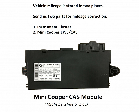 Mini Countryman (1996-2023) Odometer Mileage Adjust Correction Service