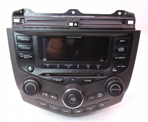 Honda Accord 2003-2007 Climate Control & Radio Repair