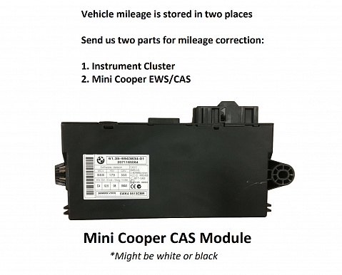 Mini Paceman 1996-2025 Odometer Mileage Adjust Correction Service