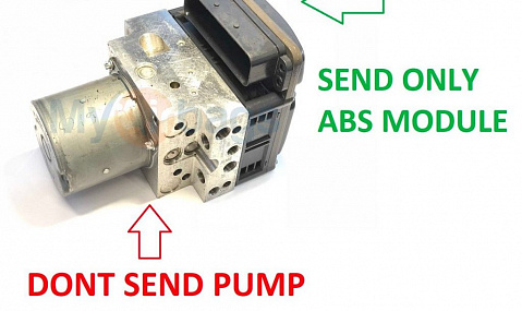 Fiat 500 2012-2019  ABS EBCM ESP Anti-Lock Brake Control Module Repair Service