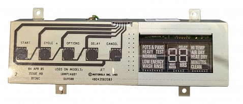 304590 Whirlpool Dishwasher Control Board Repair